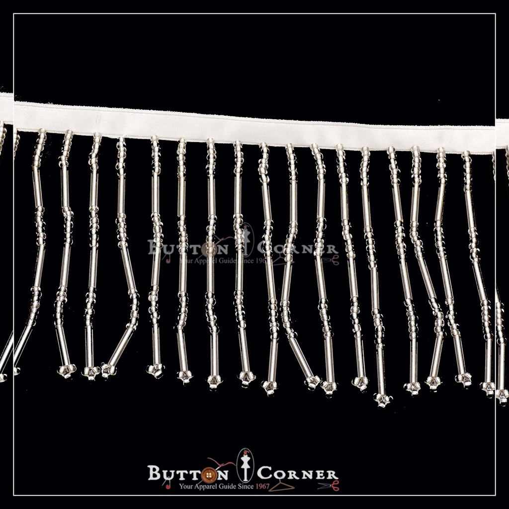 Fancy Glass Beads Hanging Lace