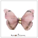 Double-Layer Organza🦋Butterfly with Rhinestone Centre