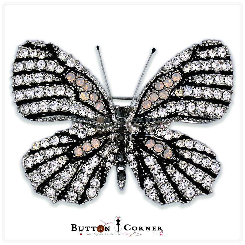 Butterfly🦋With Diamonds Brooch