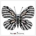 Butterfly🦋With Diamonds Brooch