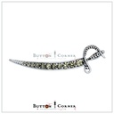 Sword With Diamonds Brooch
