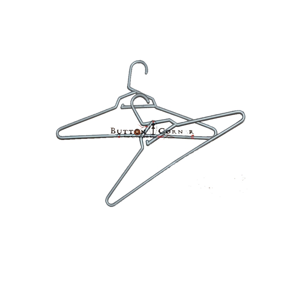 Slim-Profile Plastic Hanger