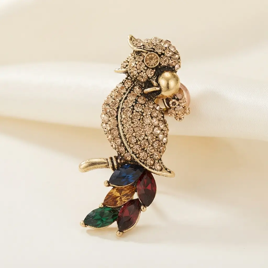 Parrot🦜Vintage Brooch