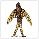 Swallow Brooch with Diamonds