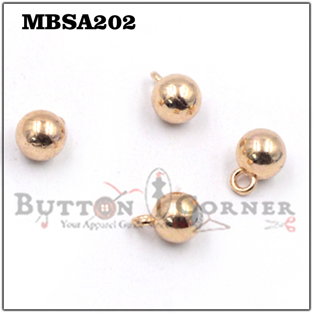 Ball Shape Metal Shirt Button