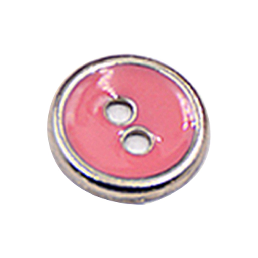 Thin Round Border 2 Hole Shirt Button