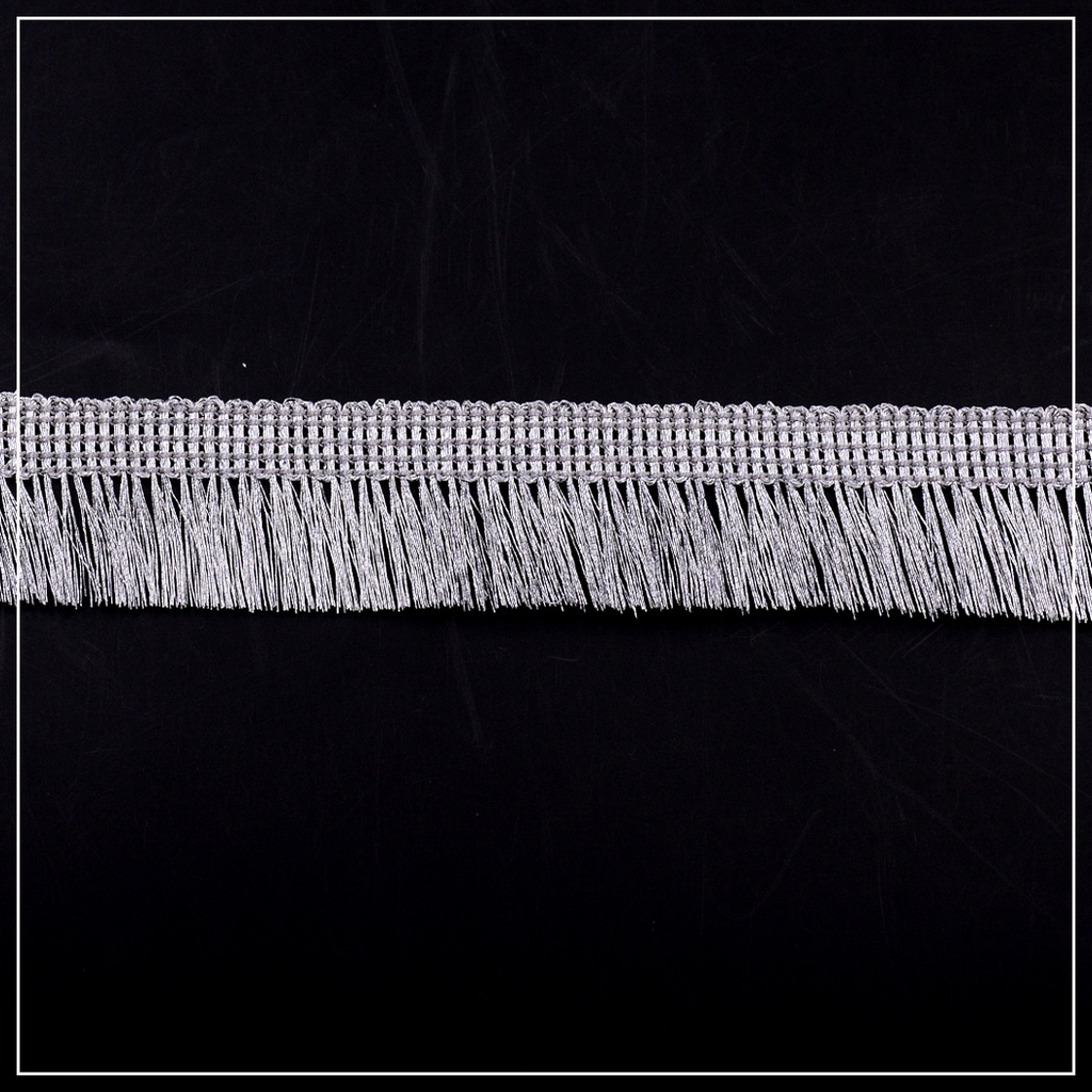 Fancy Metallic Yarn Hanging Lace
