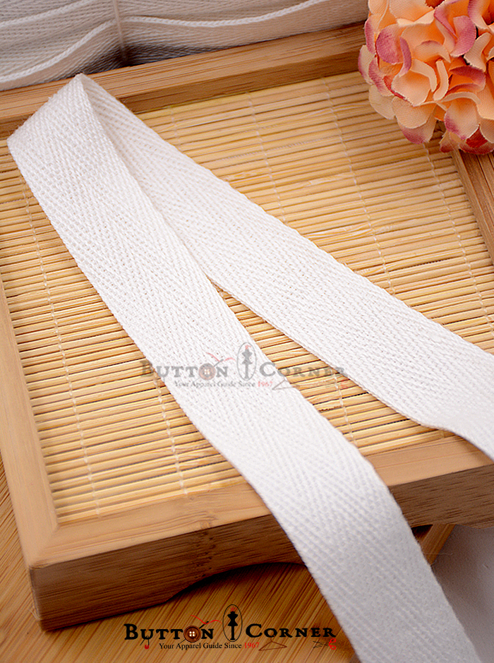 Cotton Webbing Tape 0.75" Inch
