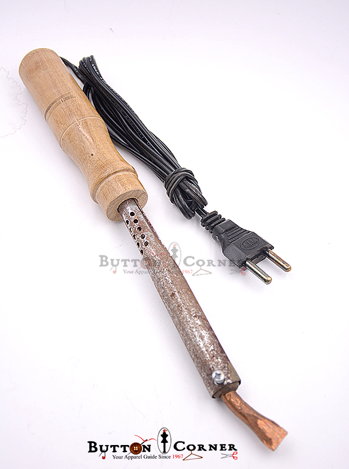 Soldering Iron Nickel With Wooden Grip
