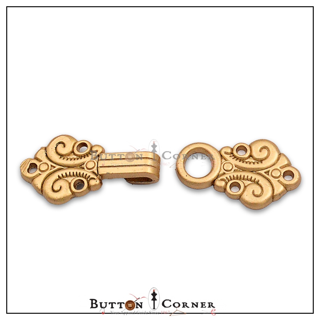 2 Part Fancy Metal Hook