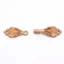 2 Part Flower-Shape Metal Hook