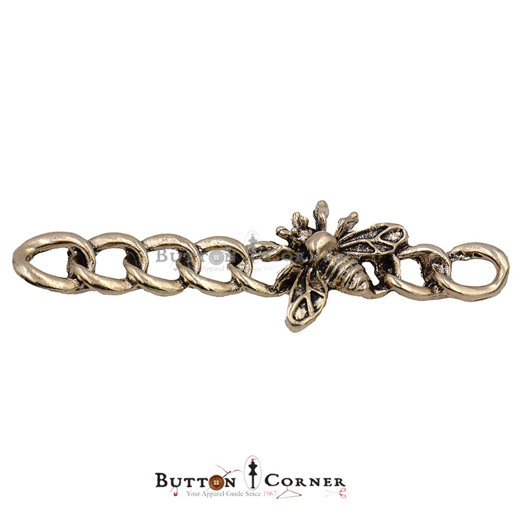 Chain With Honey Bee Pendant