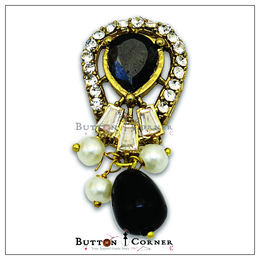 Fancy Kundan Button