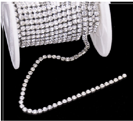 Swarovski Metal Cup Chain