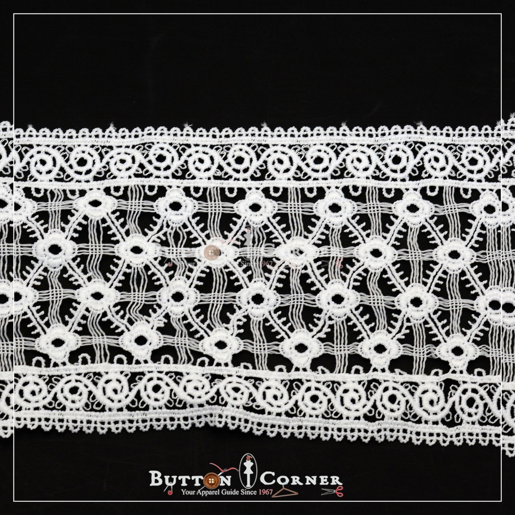 Double Side Border Shuttle Lace