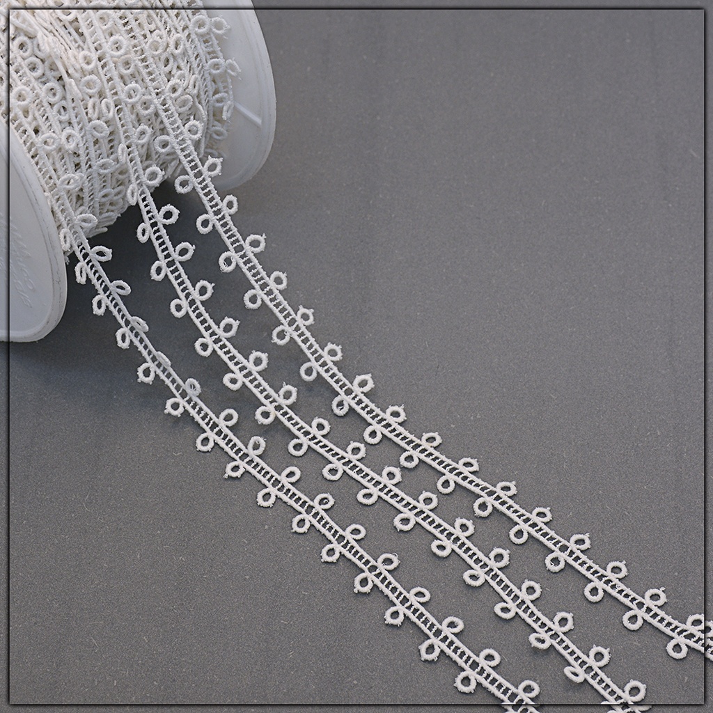 Double Side Border Shuttle Lace