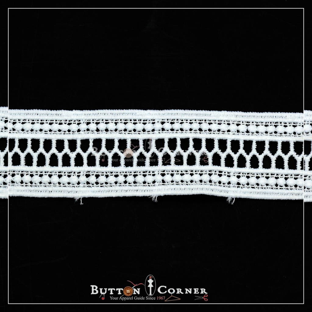 Double Side Border Shuttle Lace