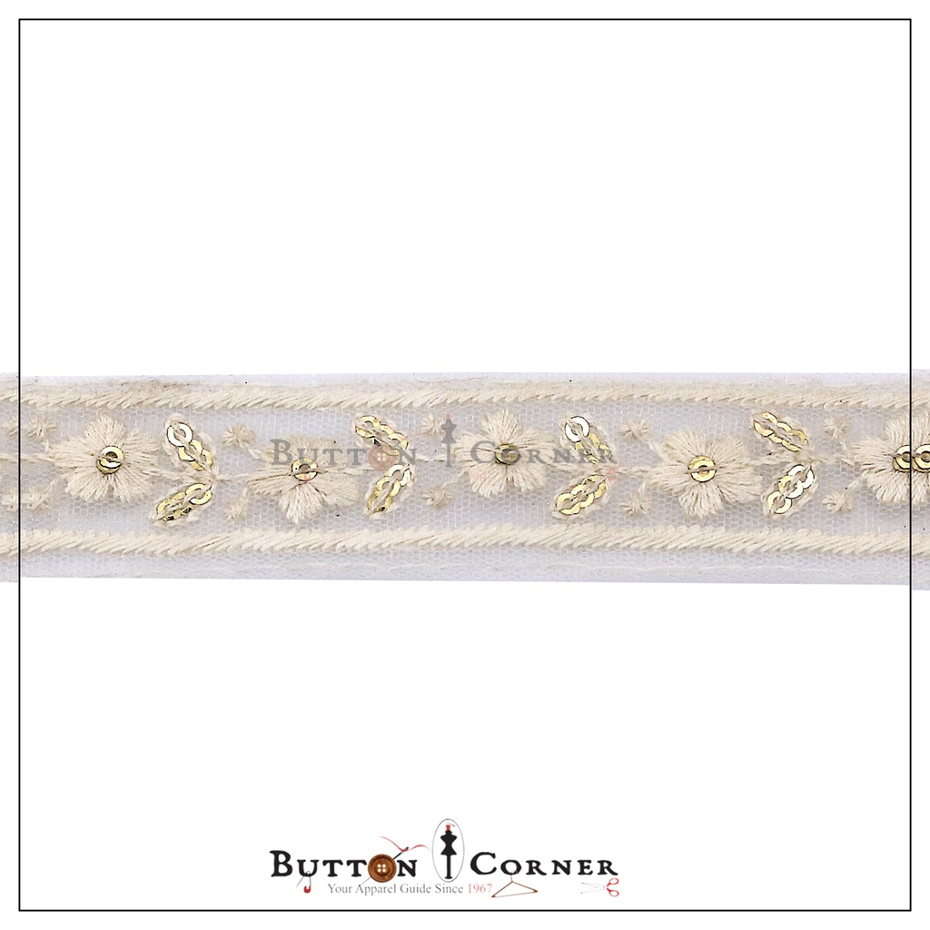 Double Side Embroidery Net Lace