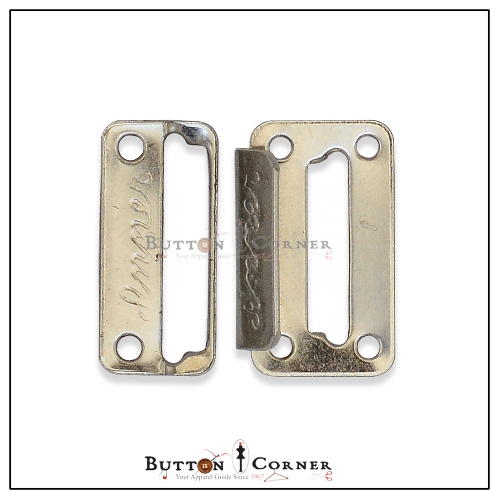 2 Part Waist Coat Hook