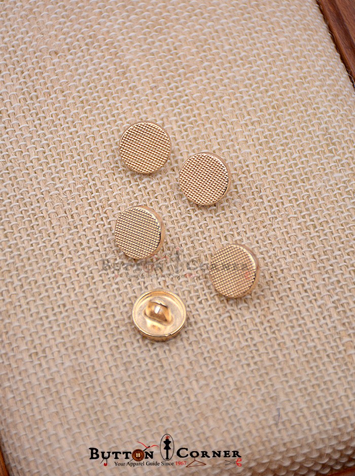 Doted Design Metal Shirt Button