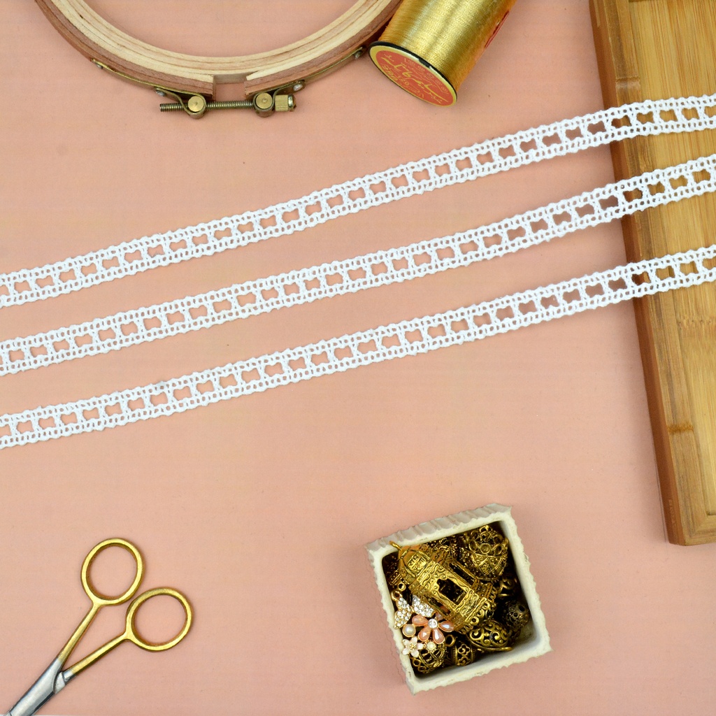 Double Side Border Crochet Lace