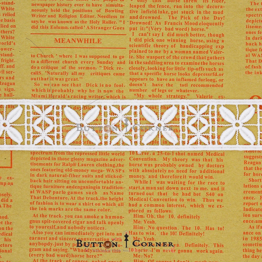 Double Side Border Shuttle lace