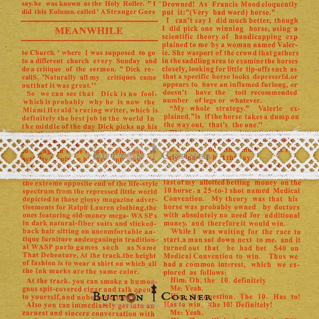 Double Side Border Shuttle Lace