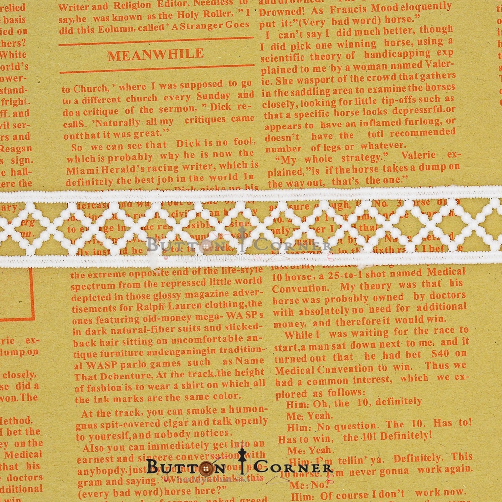 Double Side Border Shuttle Lace