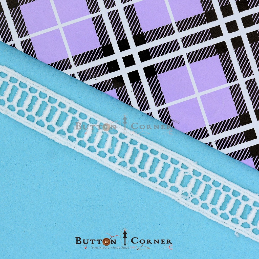 Double Side Border Shuttle Lace