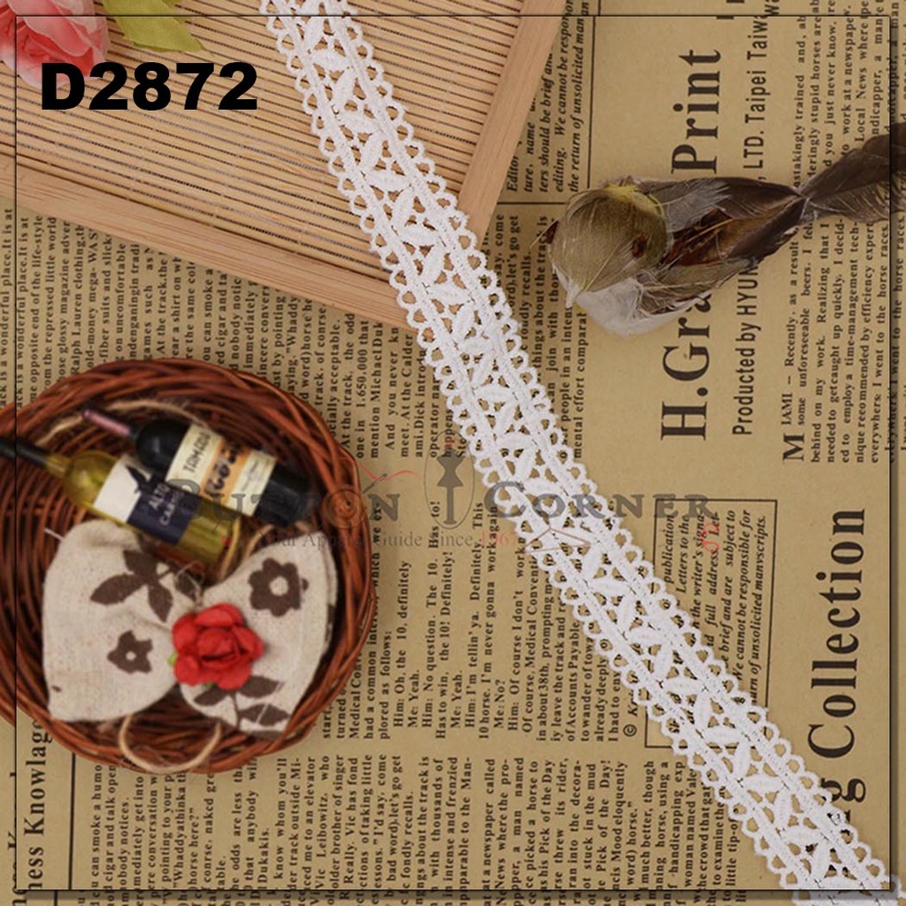 Double Side Border Shuttle Lace