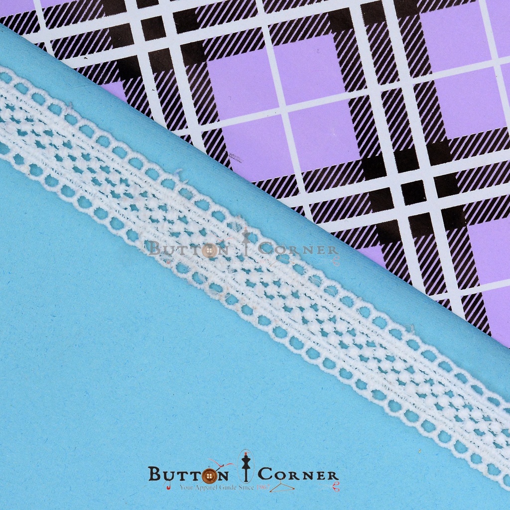 Double Side Border Shuttle Lace