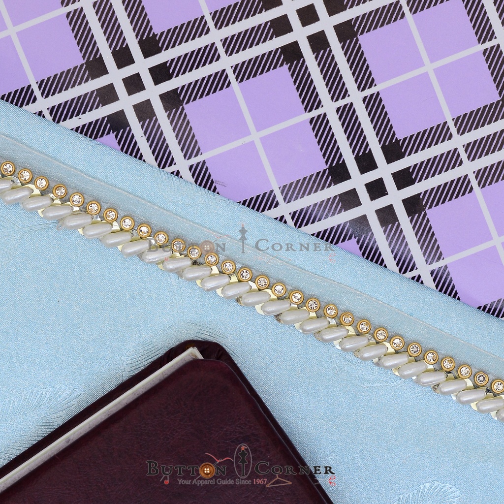 Hand Made Fancy Pearl Lace
