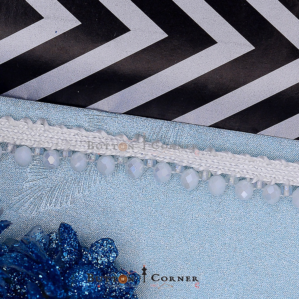 Hand Made Fancy Crystal Lace