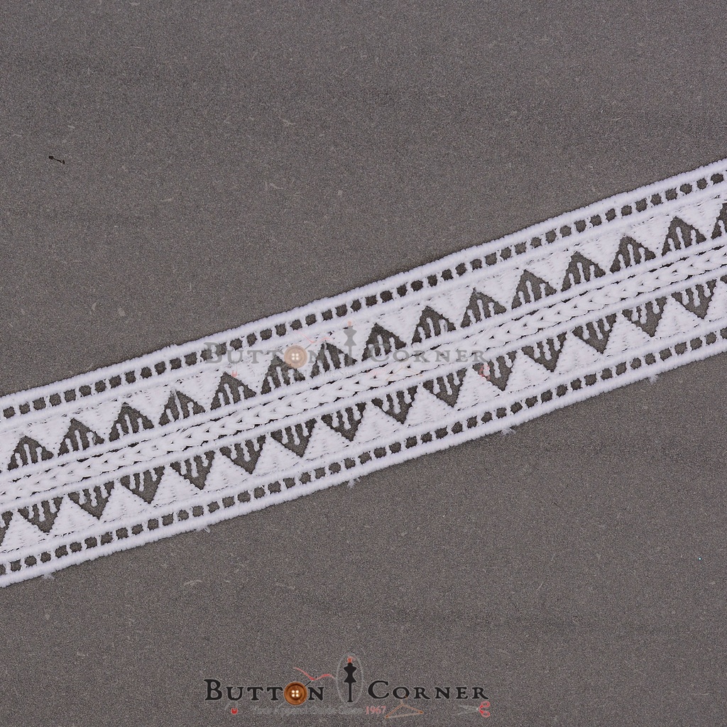 Double Side Border Shuttle Lace