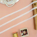 One Side Border Shuttle Lace