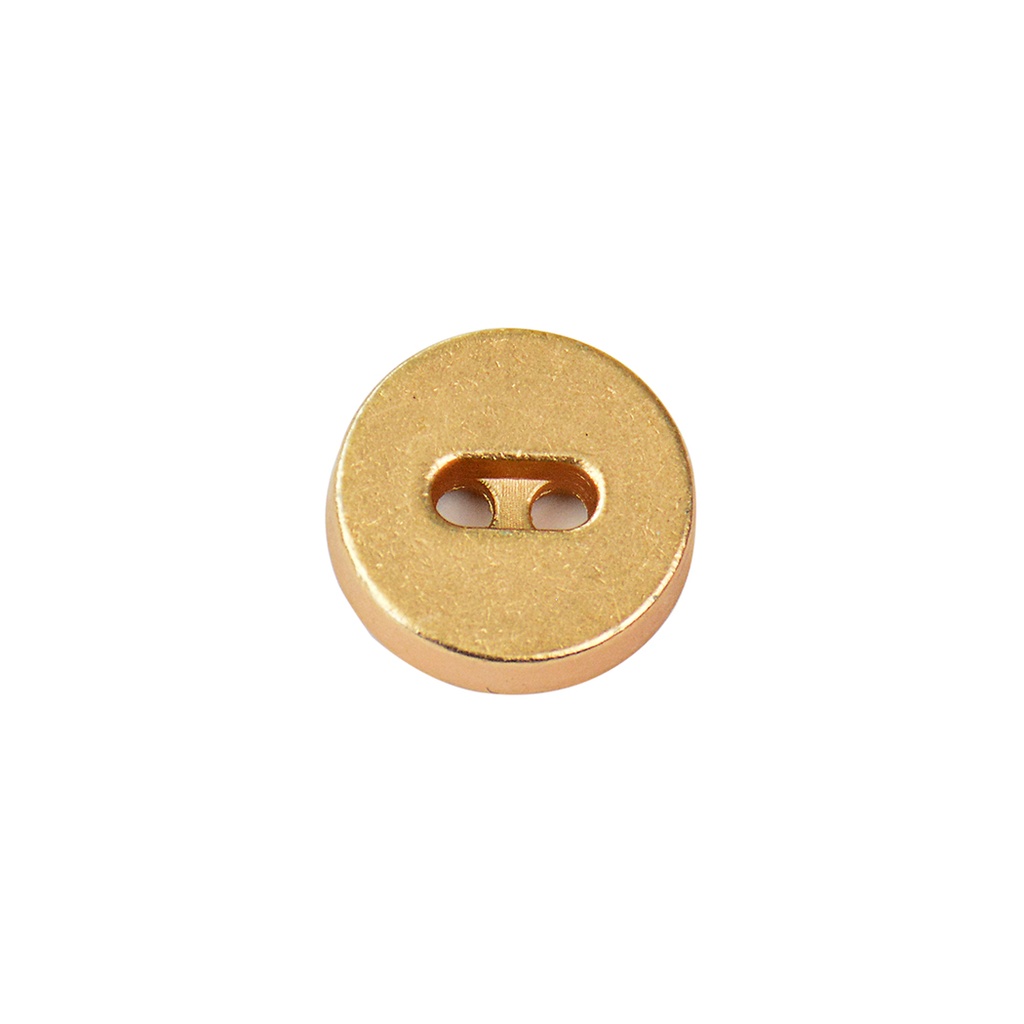 Thick Round 2 Hole Metal Button