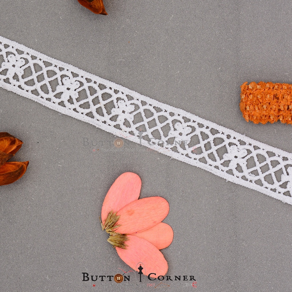 Double Side Border Shuttle Lace