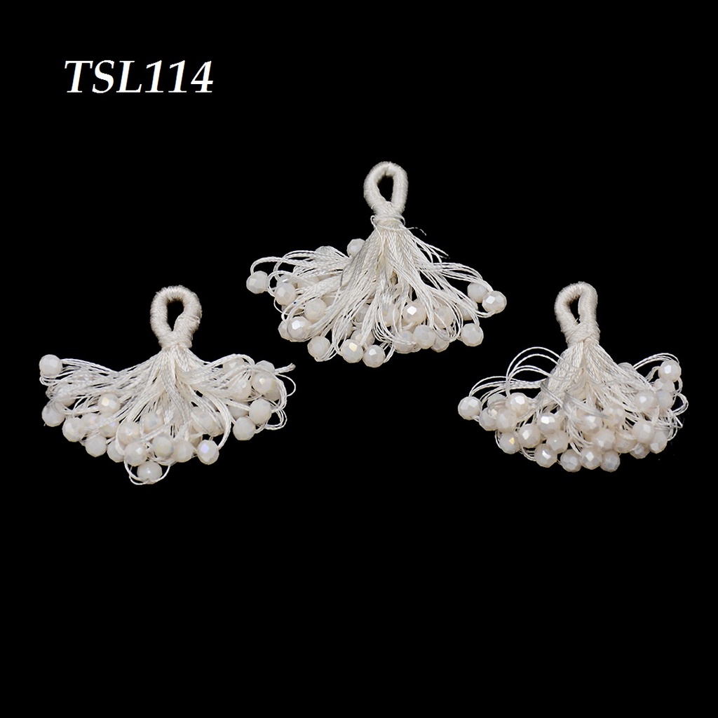 Fancy Crystal Thread Tassel