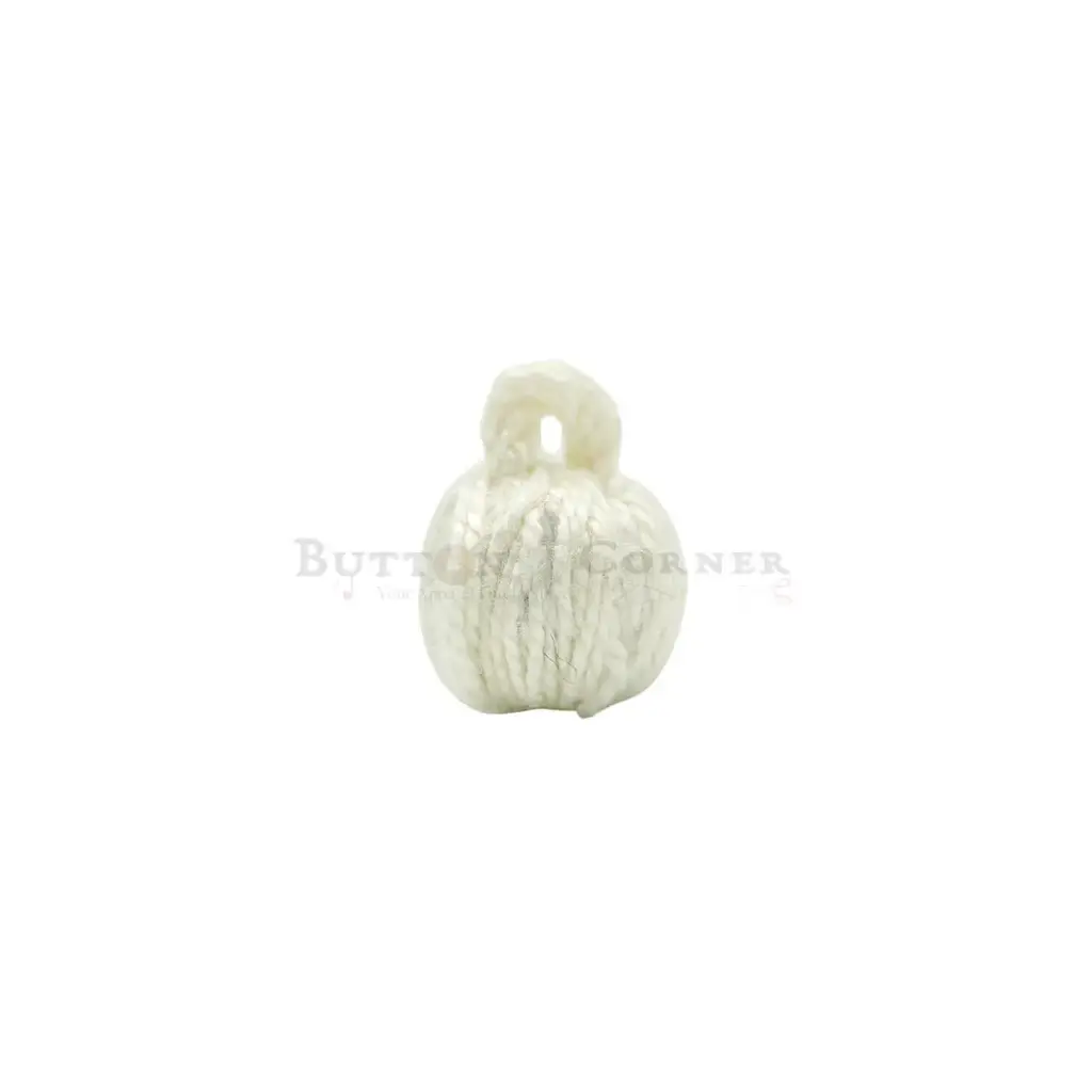 Handcrafted Embroidery Thread Wrapped Knot Button