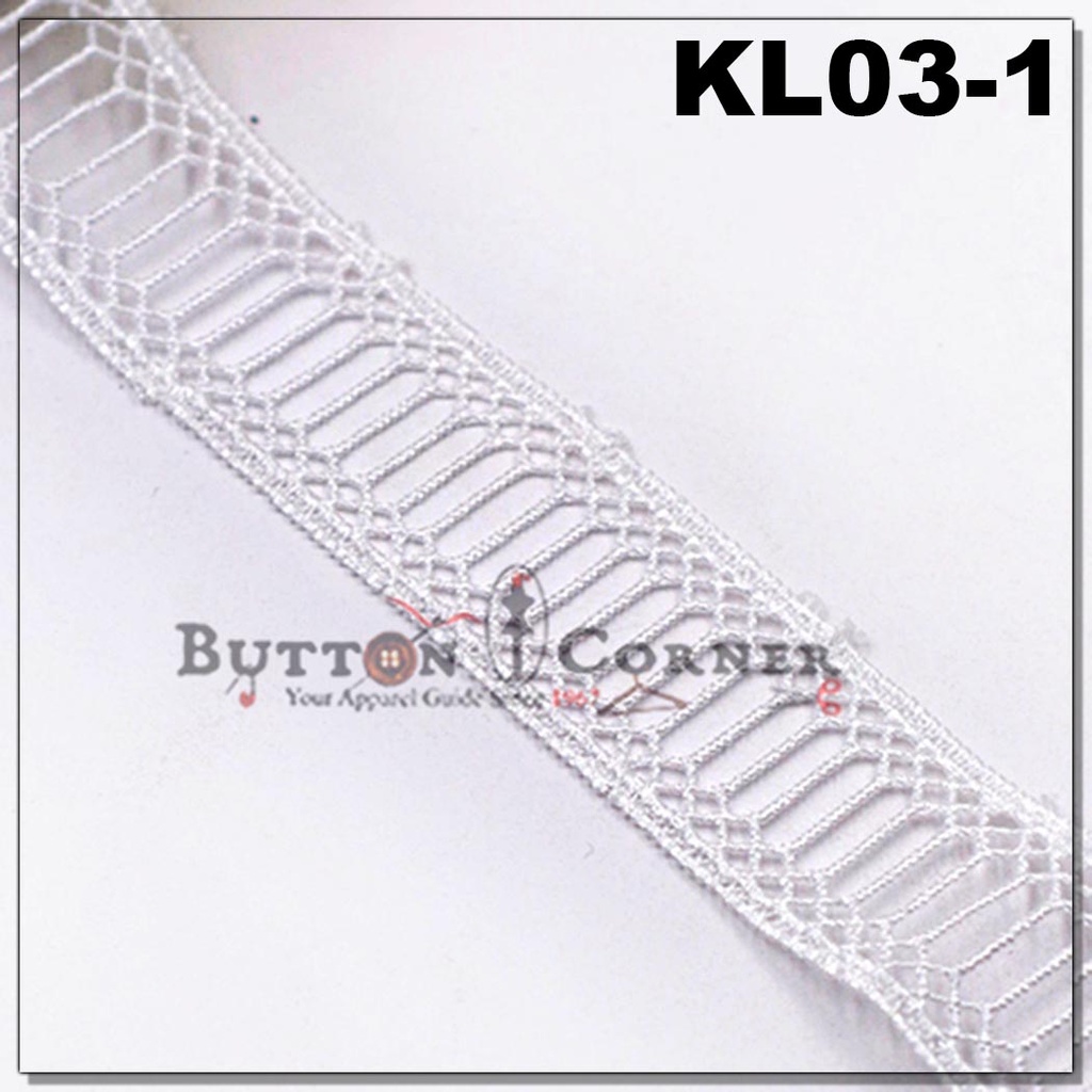Double Side Border Shuttle Lace