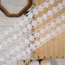 One Side Border Shuttle Lace
