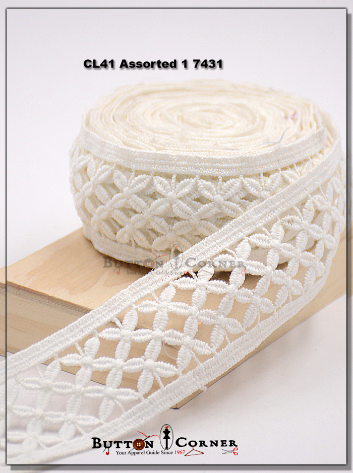 Double Side Border Cotton Lace