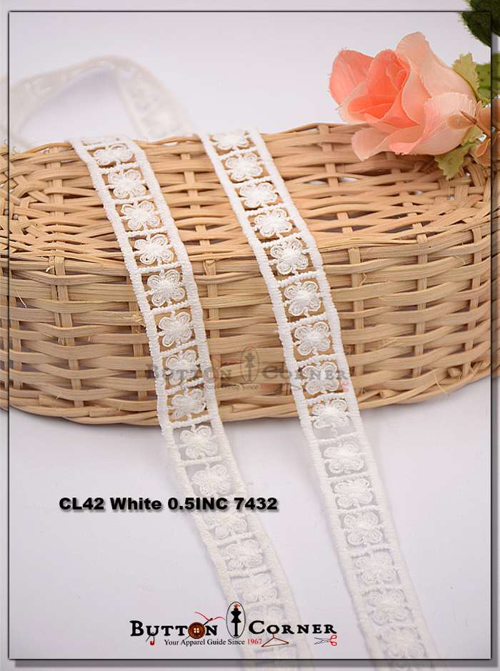 Double Side Border Cotton Lace