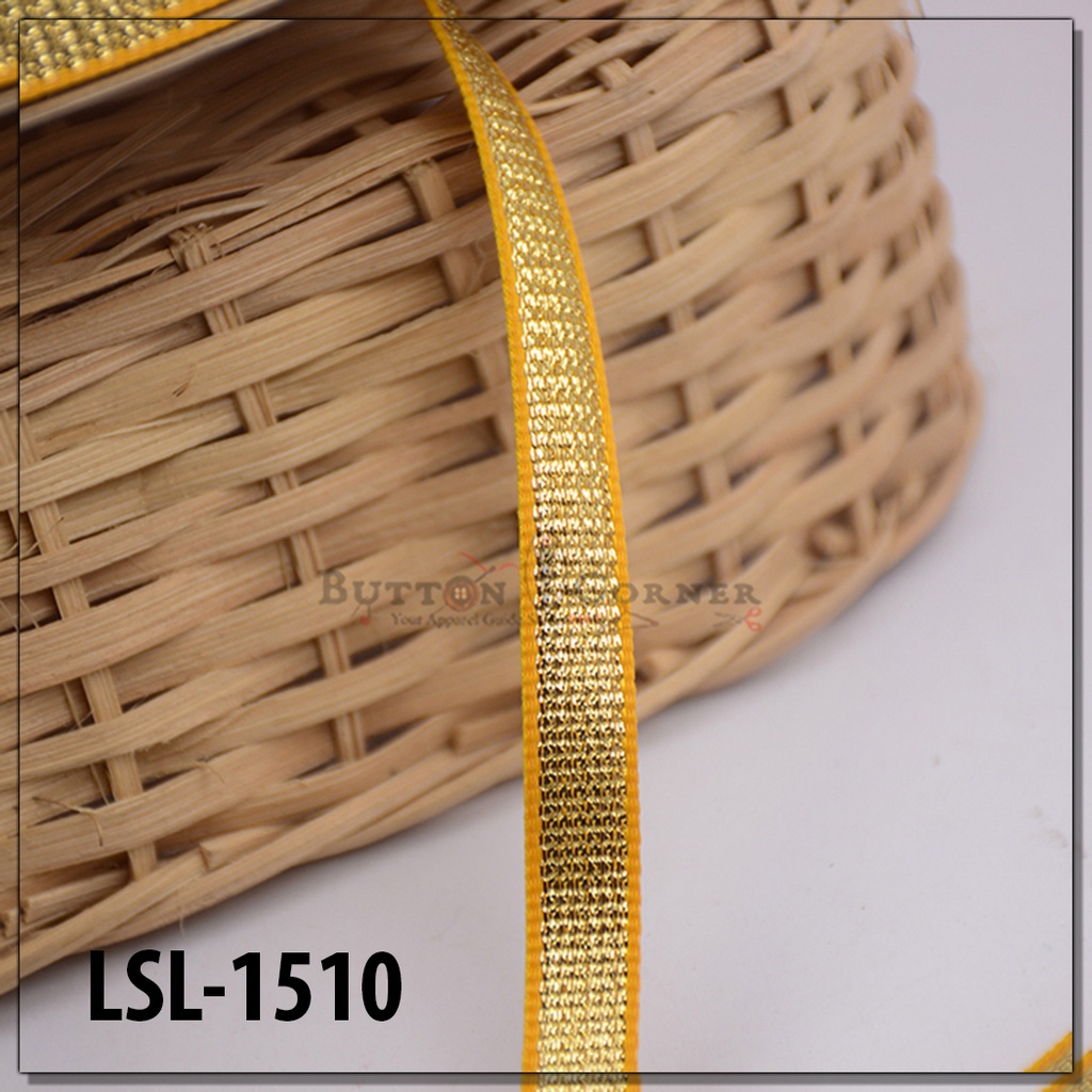 Double Side Metallic Yarn Lace