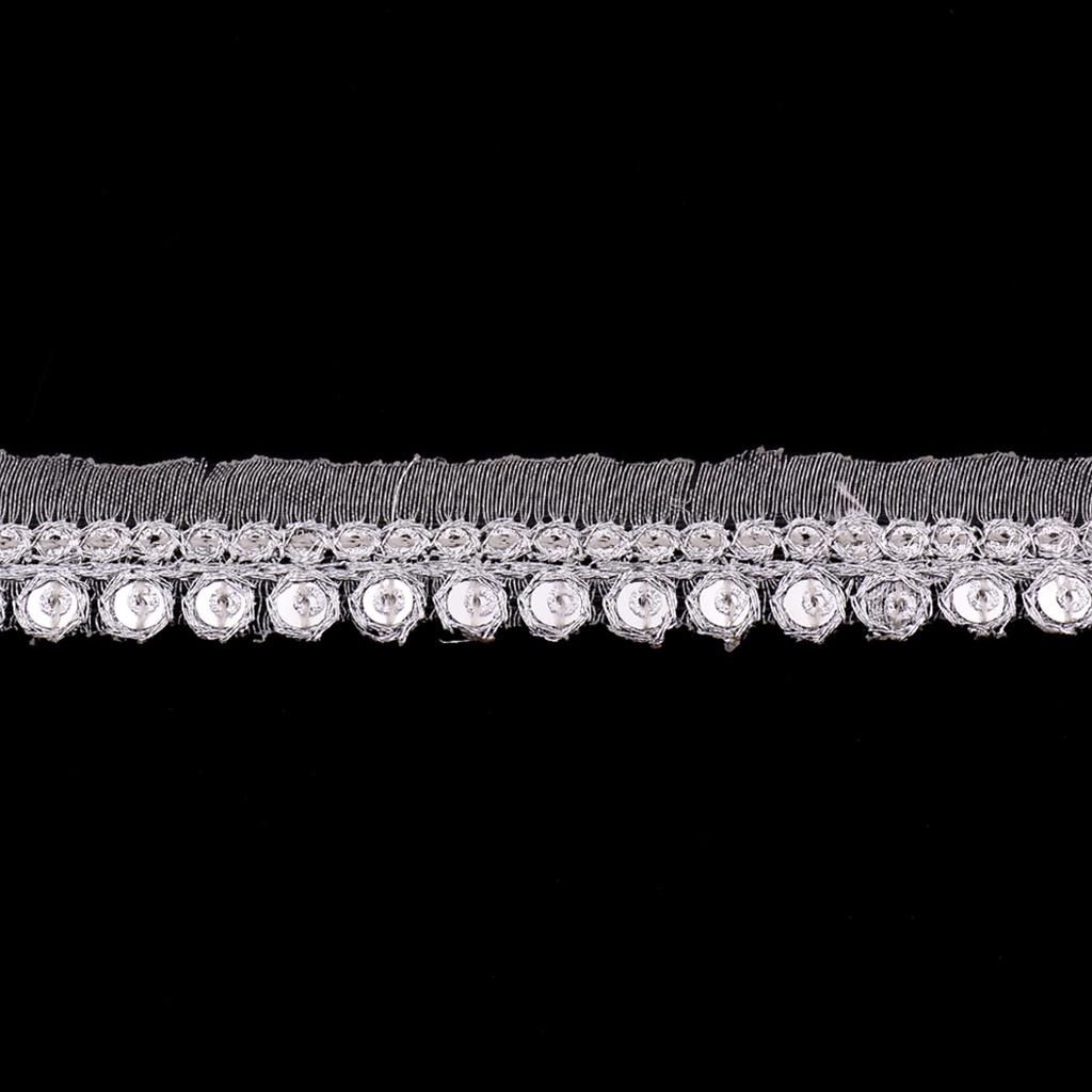 One Side Fancy Sequence Lace