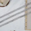 Fancy, Metallic Yarn, Ladder Lace