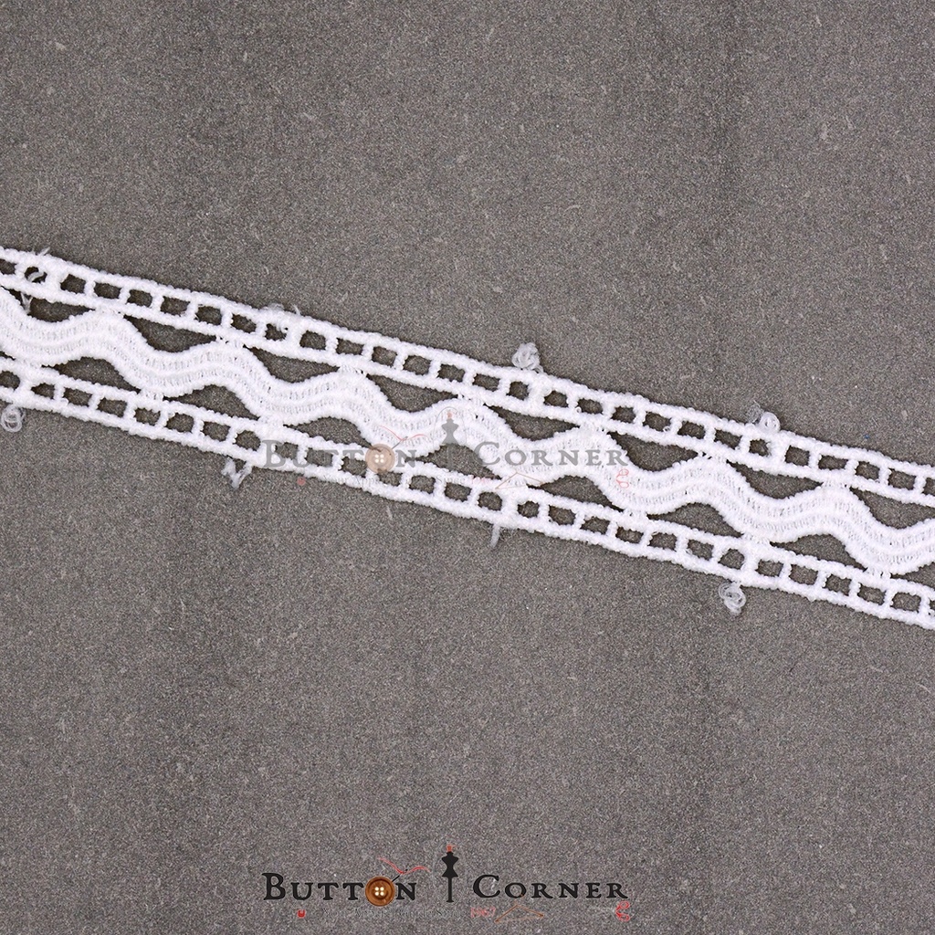 Double Side Border Shuttle Lace