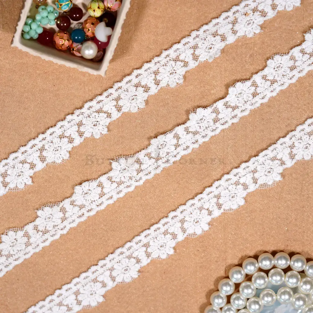 One Side Border Net Lace