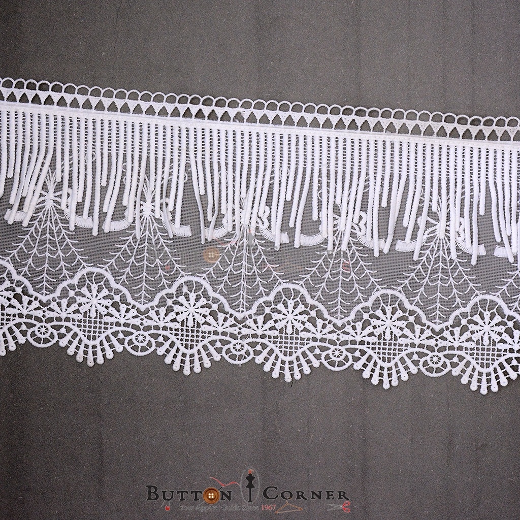One Side Border Net Lace