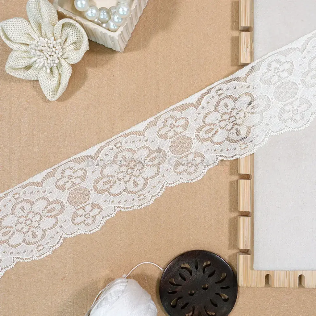 One Side Border Net Lace